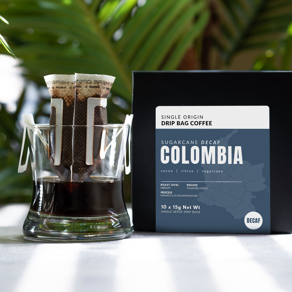 Drip Bag Coffee - Colombia Sugarcane Decaf