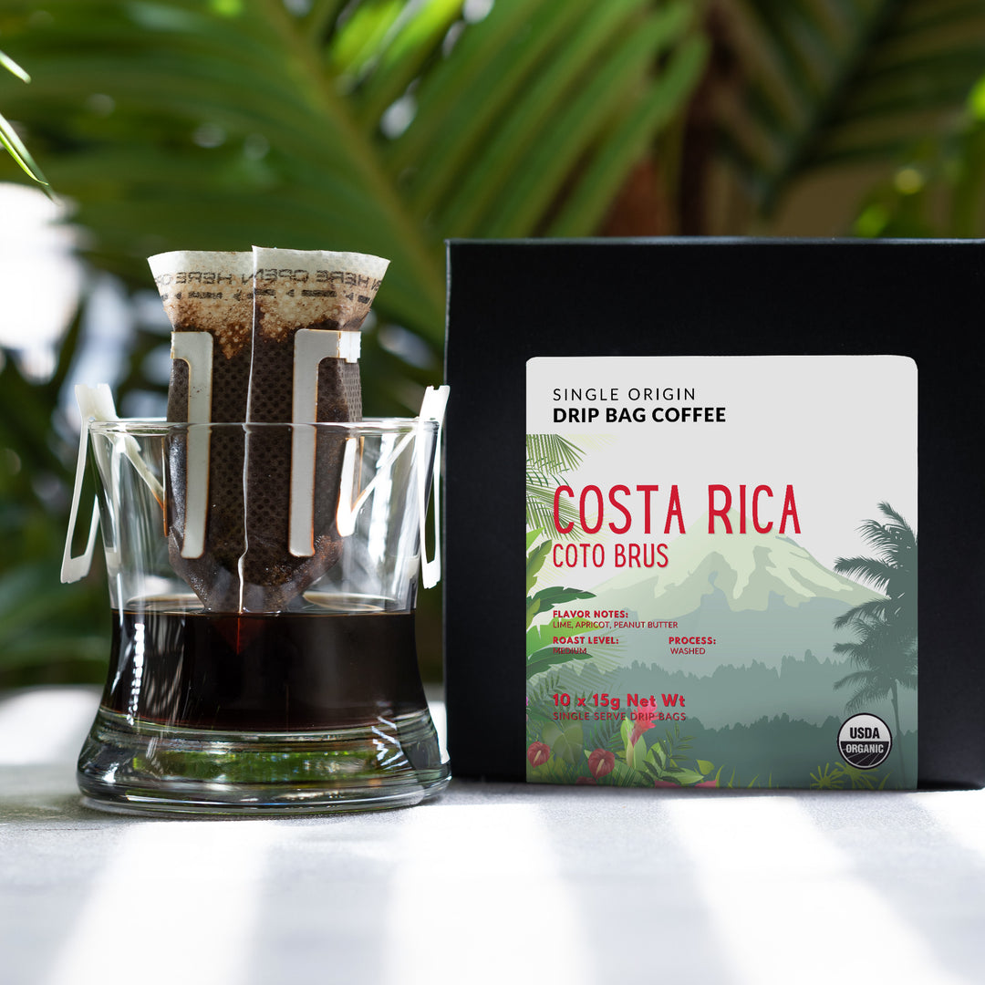 Drip Bag Coffee - Organic Costa Rica Coto Brus